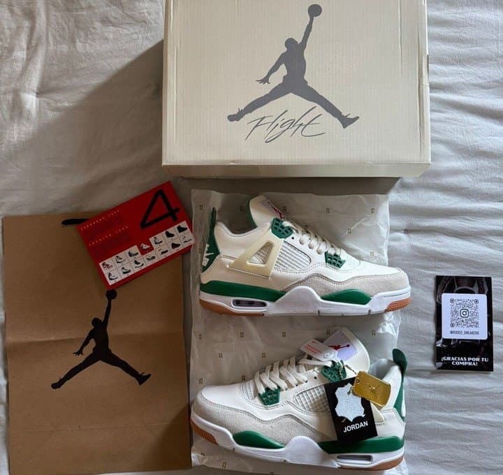 JORDAN 4 X NIKE SB "PINE GREEN" de Jordan