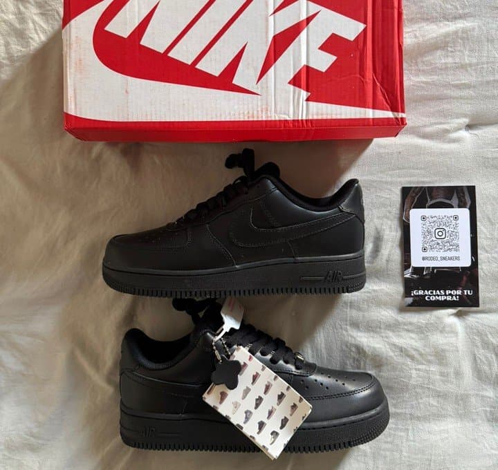 NIKE AF1 NEGRAS de Nike