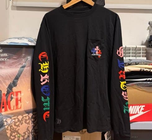 REMERA MANGA LARGA CH X CDG de Chrome Hearts
